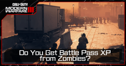 Modern Warfare 3 - Do You Get Battle Pass XP from Zombies