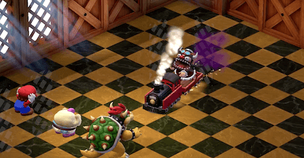 Super Mario RPG Remake - Booster Uses the Loco Express