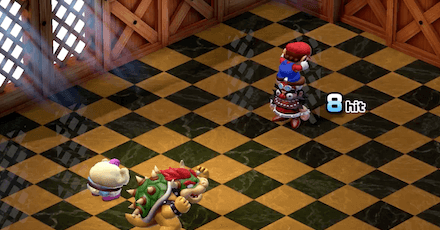 Super Mario RPG Remake - Use Jump Attacks on Booster