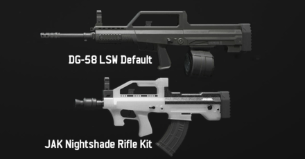 Modern Warfare 3 -JAK Nightshade Rifle Kit