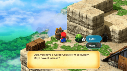 Super Mario RPG Remake - Trade Carbo Cookie for Frog Coin