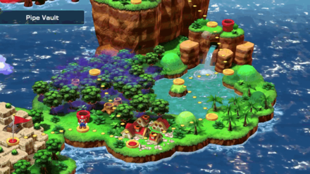 Super Mario RPG Remake - Find Pipe Vault