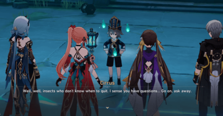 Honkai Star Rail - Talk to Cirrus During Foxian Dream