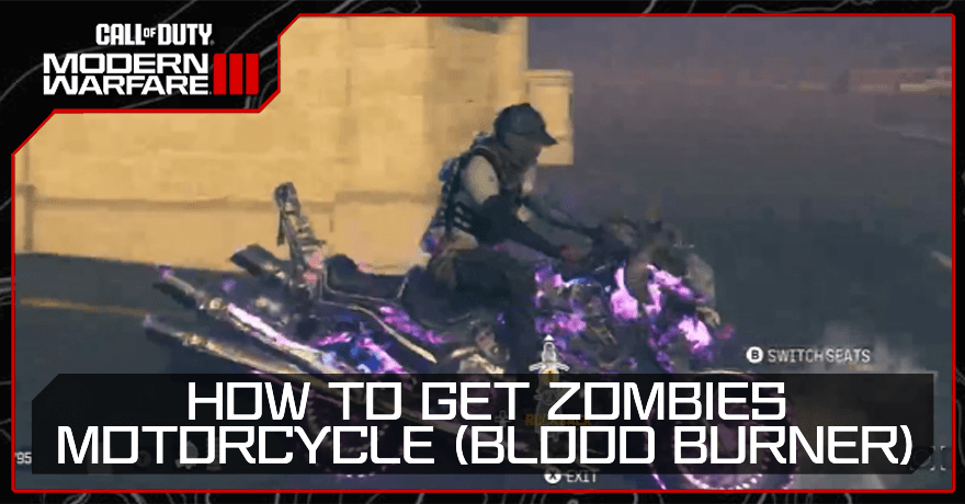 Motorcycle Blood Burner Banner