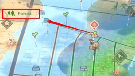 Monster Hunter Now - Biome Button