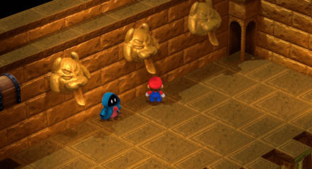 Super Mario RPG - Belome Temple Statues Remake