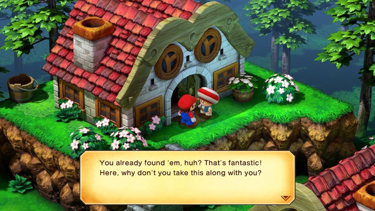 Super Mario RPG Get Frog Coin from Toad in Rose Town.jpg