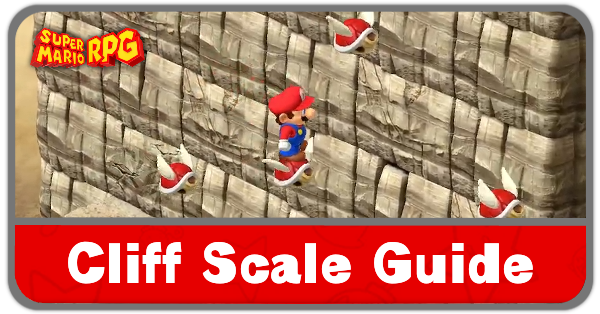 Super Mario RPG Remake - Paratroopa Cliff Scale Guide and Rewards