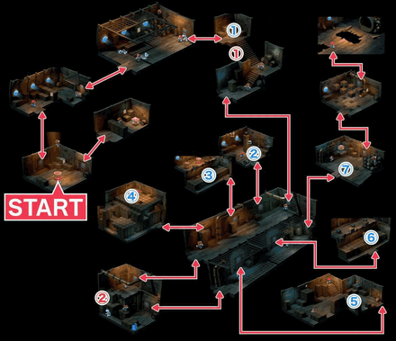 Super Mario RPG -  Sunken Ship Map