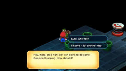 Super Mario RPG Remake - Talk to the Mole