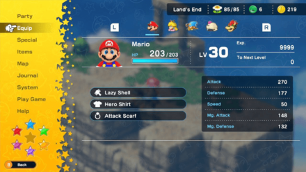 Super Mario RPG - Max Level