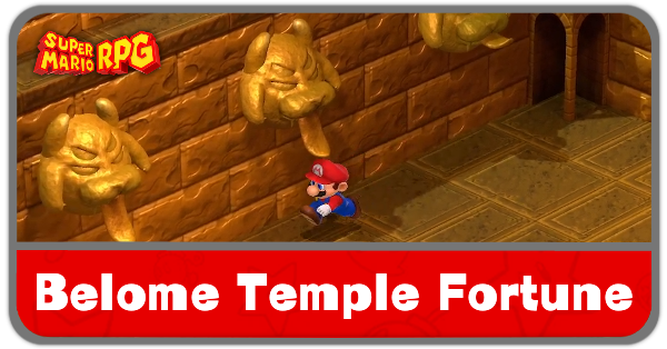 Belome Temple Fortune Order | Super Mario RPG｜Game8