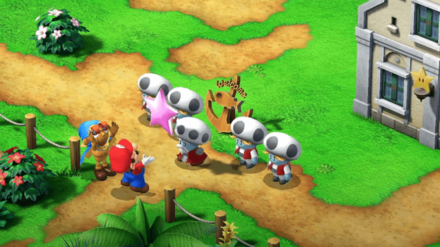 Super Mario RPG - Giving the Star Piece to Speardovich