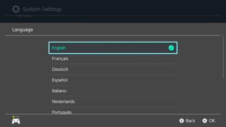 Super Mario RPG Remake - Change System Language