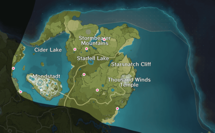 Genshin - Mist Flower  - Stormbearer Mountains