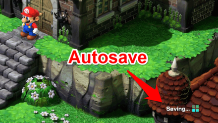 Super Mario RPG Remake - Autosaving