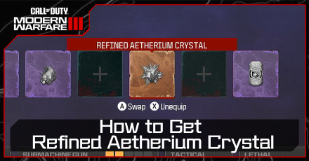 Modern Warfare 3 - How to Get Refined Aetherium Crystal Banner
