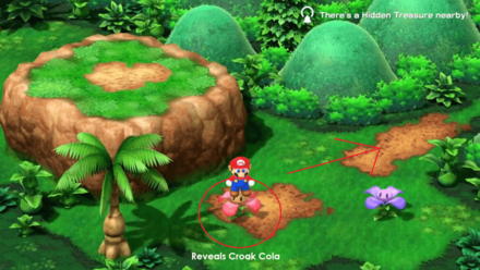 Super Mario RPG - Rotating Flower Hidden Treasure