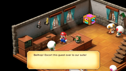 Super Mario RPG - Bellhop Minigame
