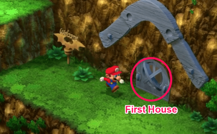 Super Mario RPG - Monstro Town First House