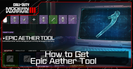 Modern Warfare 3 - How to Get Epic Aether Tool