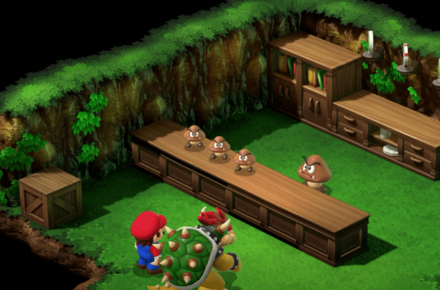 Super Mario RPG - Monstro Town Shop