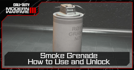 Modern Warfare 3 - Smoke Grenade