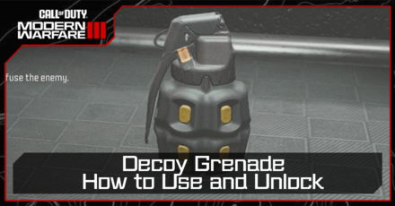 Modern Warfare 3 - Decoy Grenade