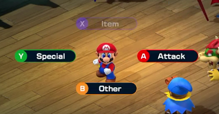 Super Mario RPG Remake - Cannot Use Items Against Rematch Johnny