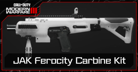 Modern Warfare 3 - JAK Ferocity Carbine Kit Aftermarket Parts