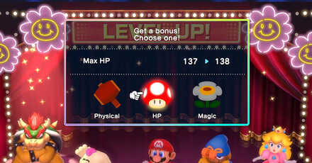 Super Mario RPG Remake - Cannot Respec Stats