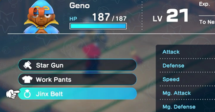 Super Mario RPG Remake - Prepare Instant Daeth Equipment