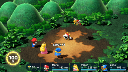 Super Mario RPG Remake - Use Lucky Jewel or Lucky Hammer to Get Lucky Flower