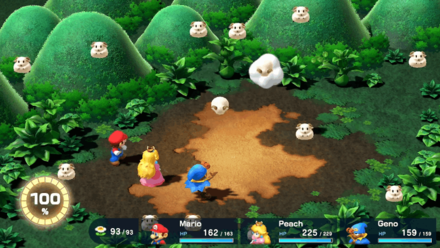 Super Mario RPG Remake - Turns All Enemies into Sheep