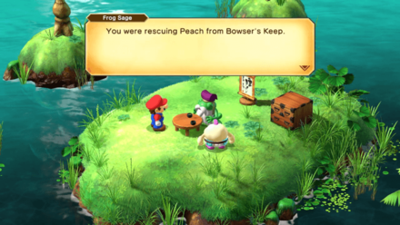 Super Mario RPG - Frog Sage