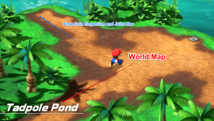 Super Mario RPG - Tadpole Pond