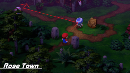 Super Mario RPG - Enter the House