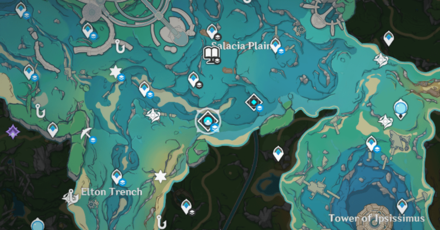 Genshin - Basically Blue Wild Creature - Recommended Location 2