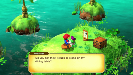 Super Mario RPG Remake - Offended Frog Sage