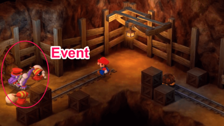 Super Mario RPG - Event with Croco