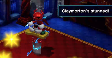 Super Mario RPG Remake - Claymorton Stunned by Lightning