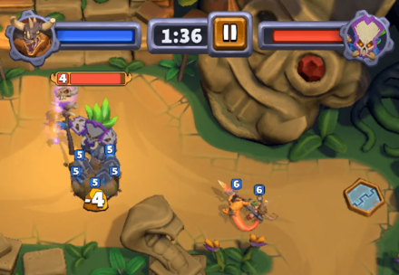 Warcraft Rumble - Use Skeletal Party as Bait