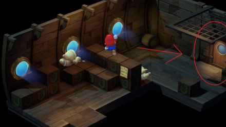 Super Mario RPG - Sunken Ship Door