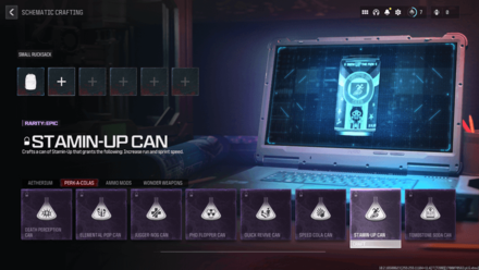 Modern Warfare - Stamin-Up Schematic