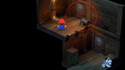 Super Mario RPG - Door on Top