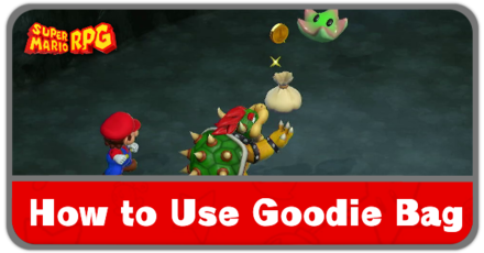 Super Mario RPG Remake - How to Use Goodie Bag
