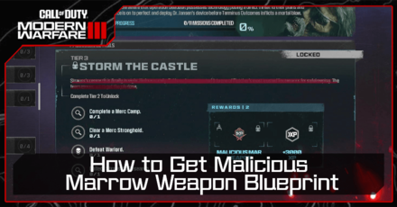 Modern Warfare 3 - How to Get Malicious Marrow Weapon Blueprint