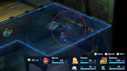 Super Mario RPG - Door Underwater