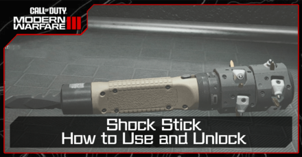 Modern Warfare 3 - Shock Stick