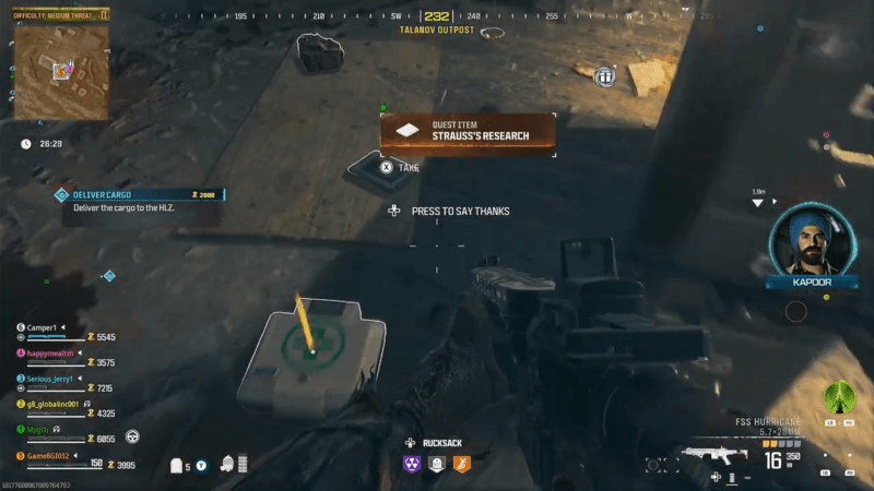 MW3 Strauss Research